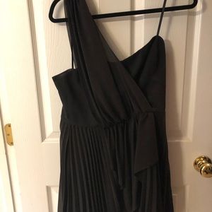 Black BCBG cocktail dress.